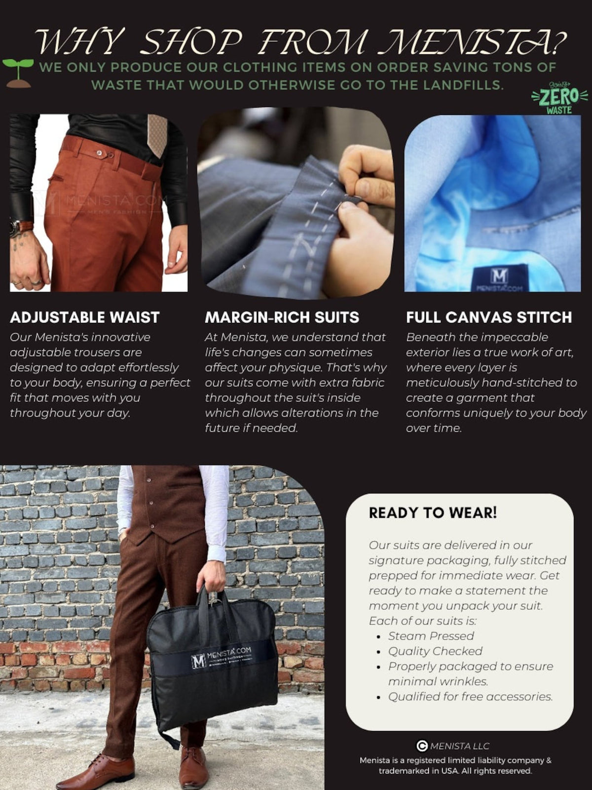 Menista Designer Slim Fit Custom Beige Trousers for Men | Business Formal Bespoke Flares & Bell Bottom Pants